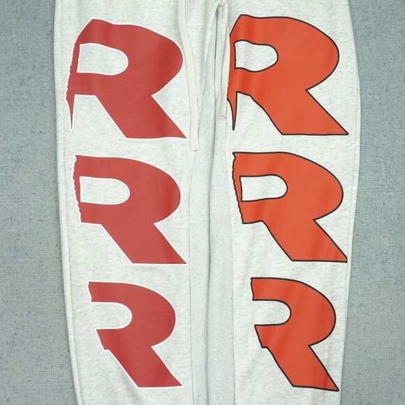 RIVINGTON ROI REBIS Grey Lettering Sweatpants - Picture 5 of 6